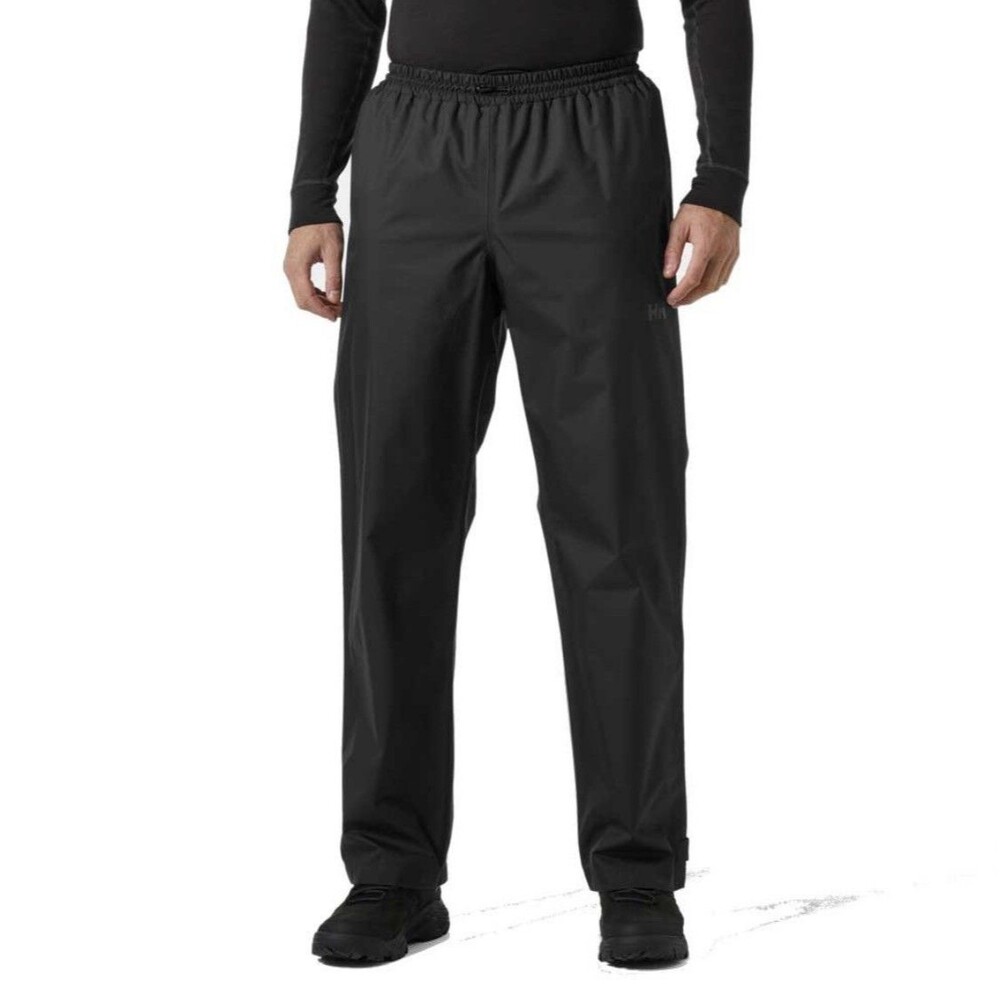 Helly Hansen Helly Tech Waterproof Breathable Outdoor Rain Pants XXL Black